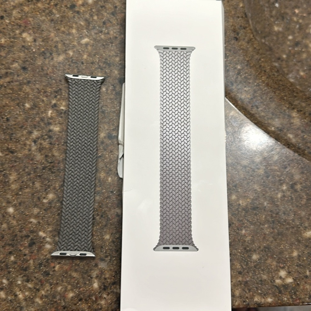 Genuine braided Apple Watch solo loop